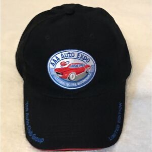 AAA Auto Expo Adjustable Black Cap